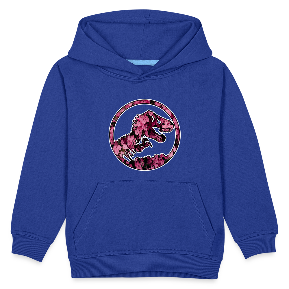 SSW1479 Hoodie jurassic_flowers_v2 - Royalblau