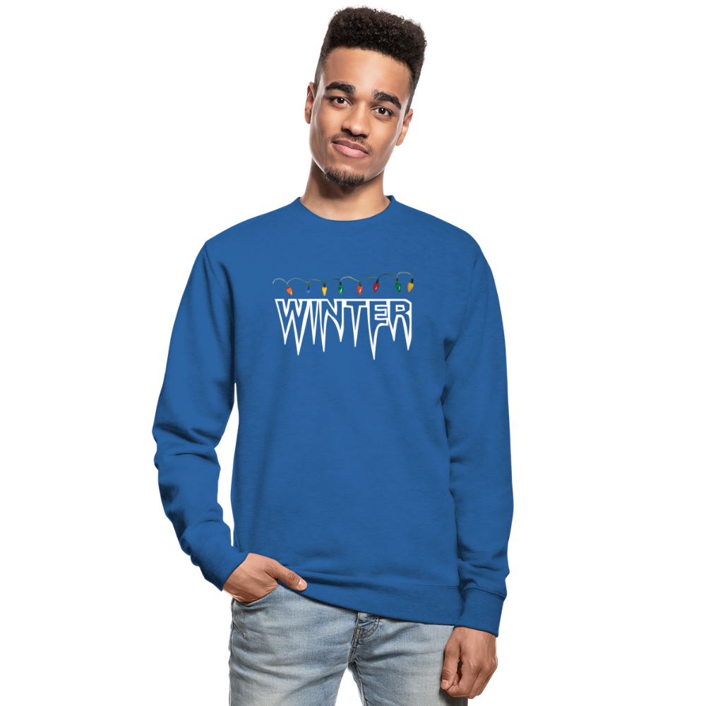 SSW1484 Unisex Pullover Winter - Royalblau