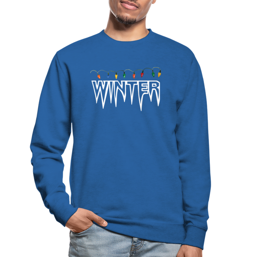 SSW1484 Unisex Pullover Winter - Royalblau