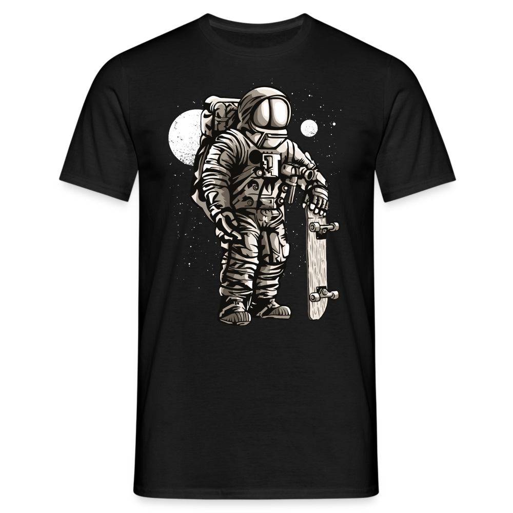 SSW1506 Tshirt Astronaut Skater - Schwarz