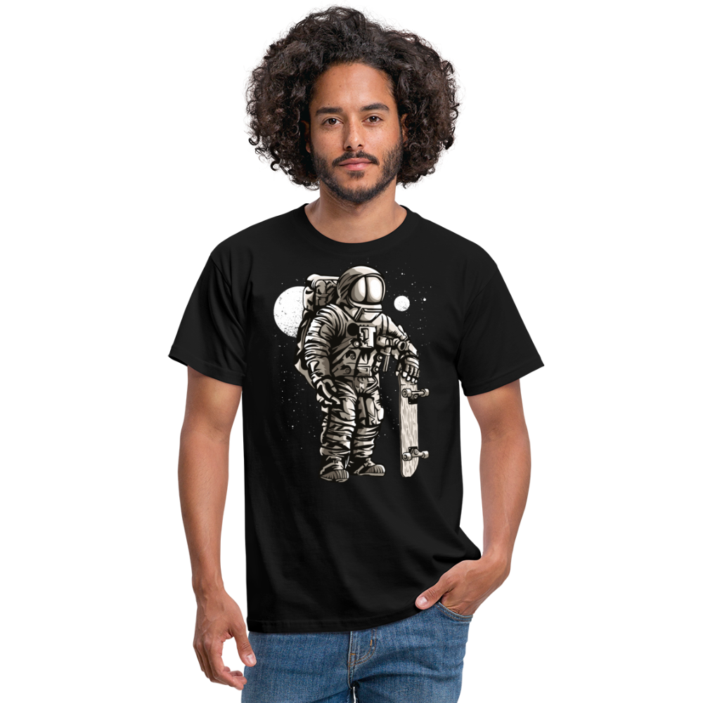 SSW1506 Tshirt Astronaut Skater - Schwarz