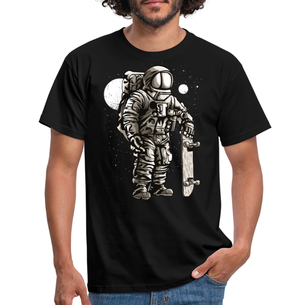 SSW1506 Tshirt Astronaut Skater - Schwarz