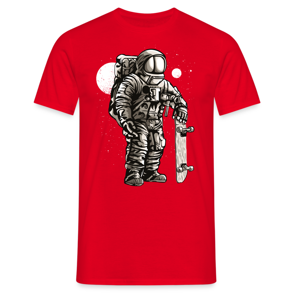 SSW1506 Tshirt Astronaut Skater - Rot