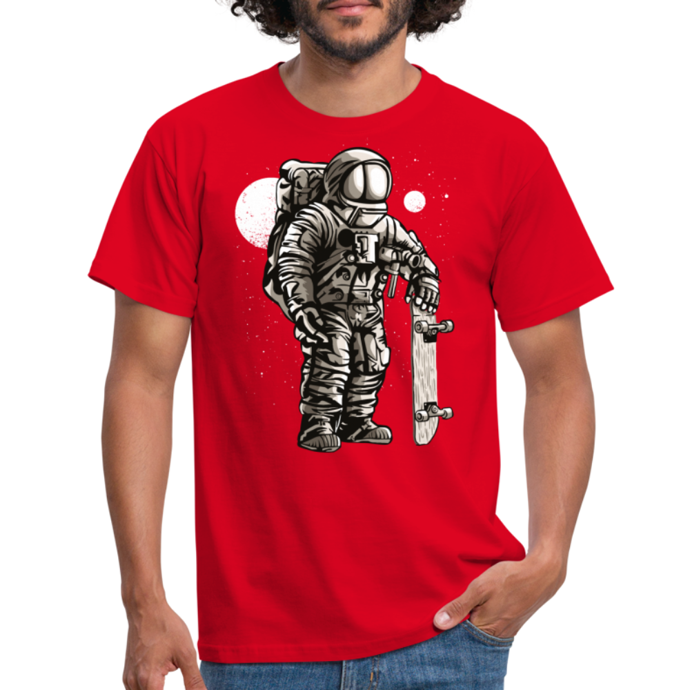 SSW1506 Tshirt Astronaut Skater - Rot