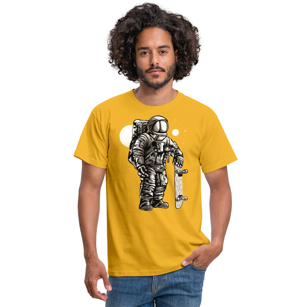 SSW1506 Tshirt Astronaut Skater - Gelb