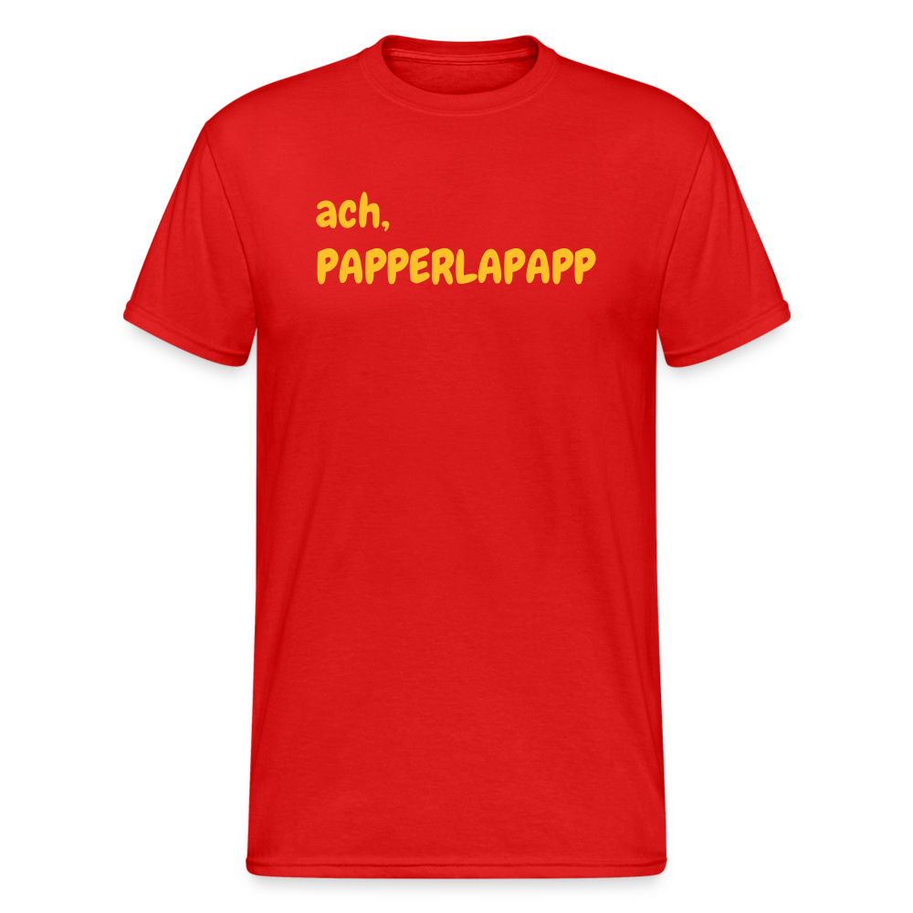 SSW1563 Tshirt ach, PAPPERLAPAPP - Rot
