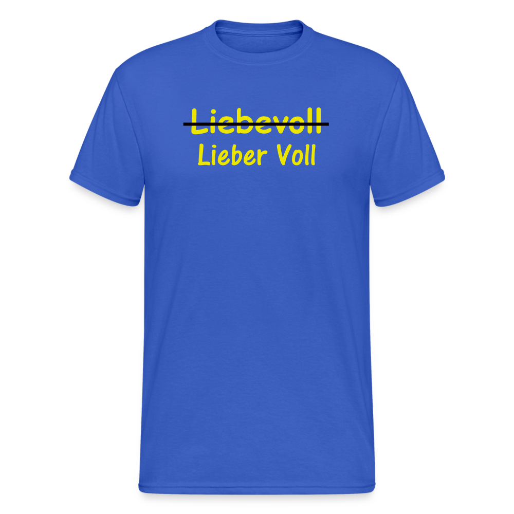 SSW1565 Tshirt Liebevoll - Königsblau