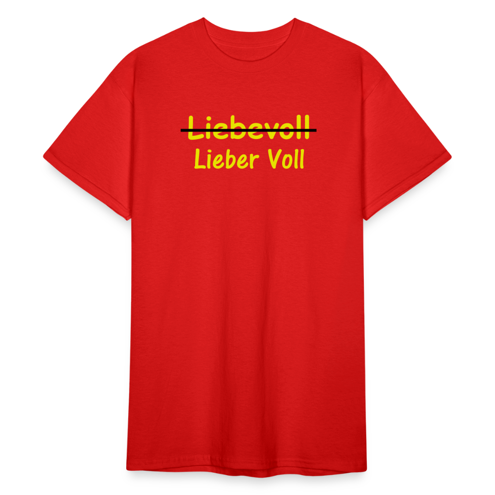 SSW1565 Tshirt Liebevoll - Rot