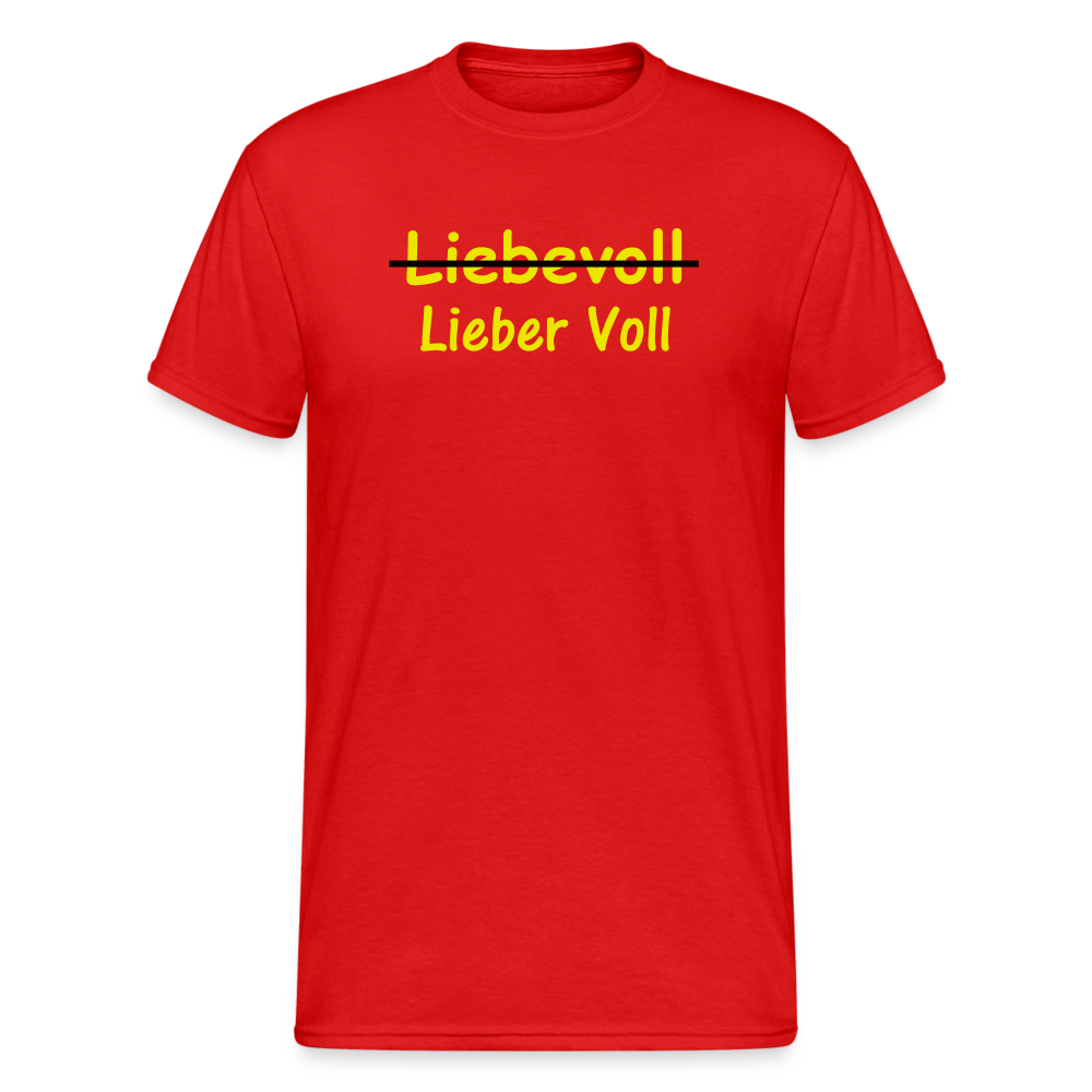 SSW1565 Tshirt Liebevoll - Rot