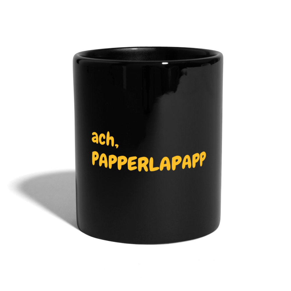 SSW1573 Kaffeebecher ach, PAPPERLAPAPP - Schwarz