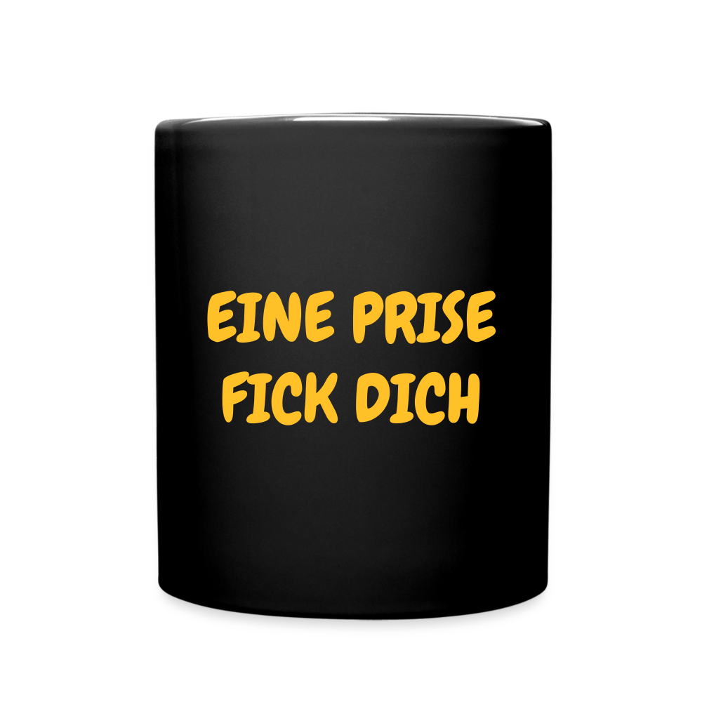 SSW1574 Kaffeebecher EINE PRISE FICK DICH - Schwarz