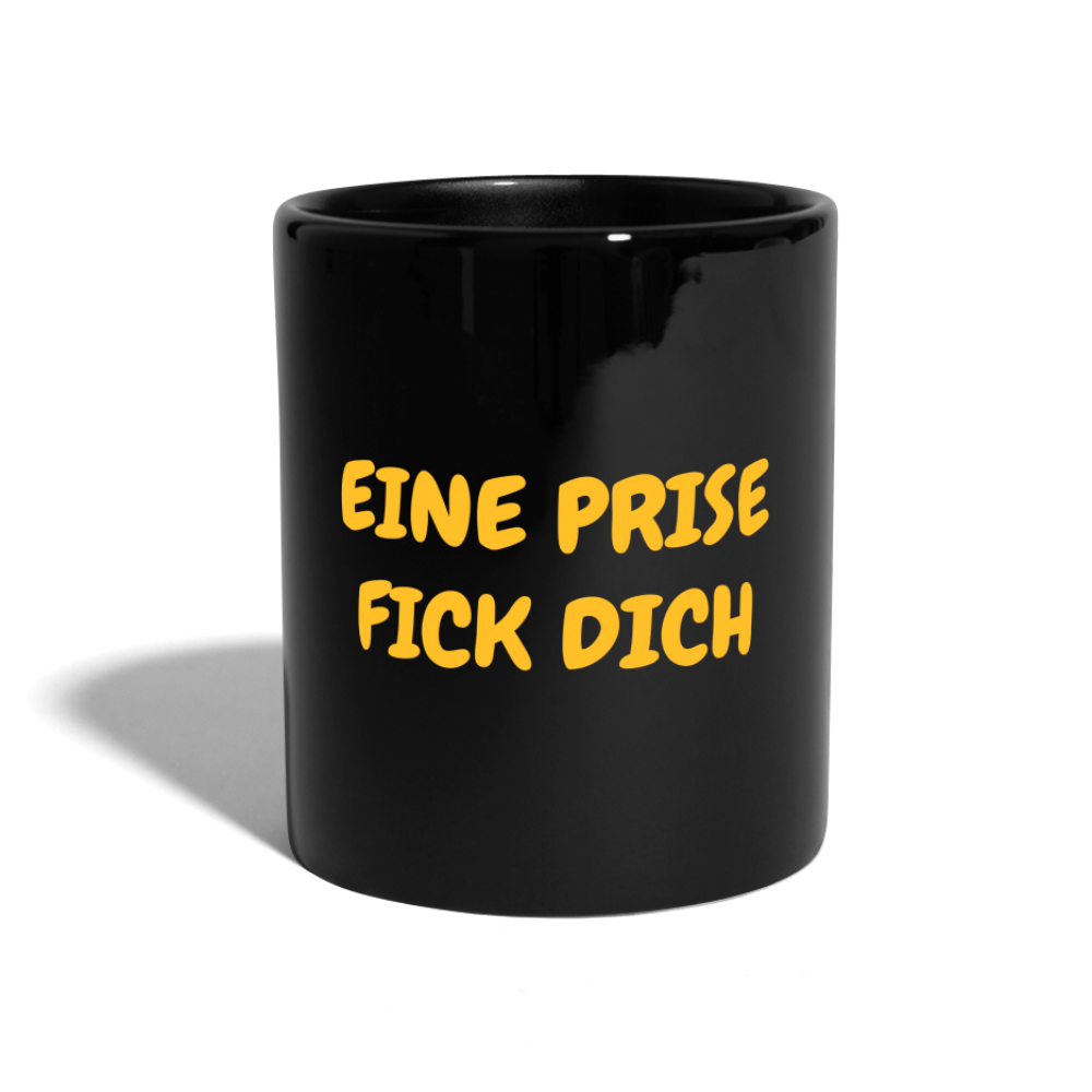 SSW1574 Kaffeebecher EINE PRISE FICK DICH - Schwarz