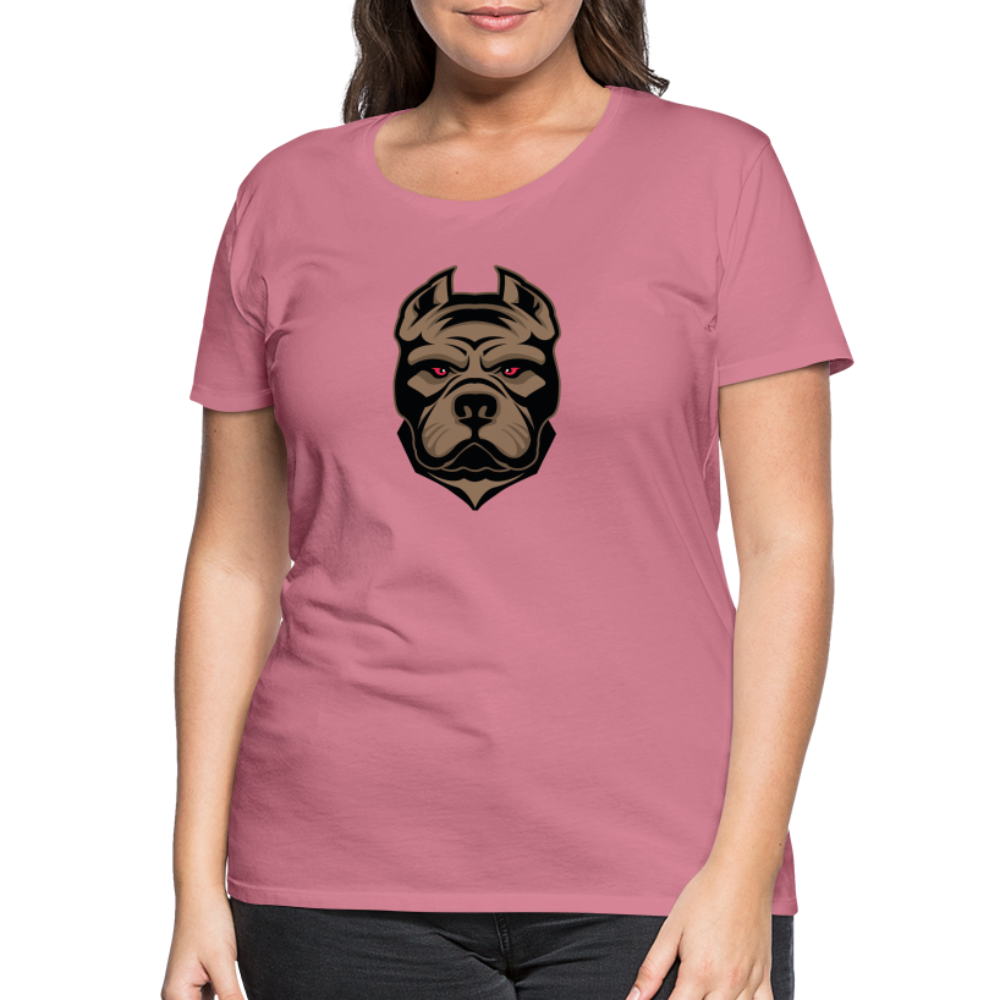 SSW1593 Frauen Tshirt Hund 1 - Malve