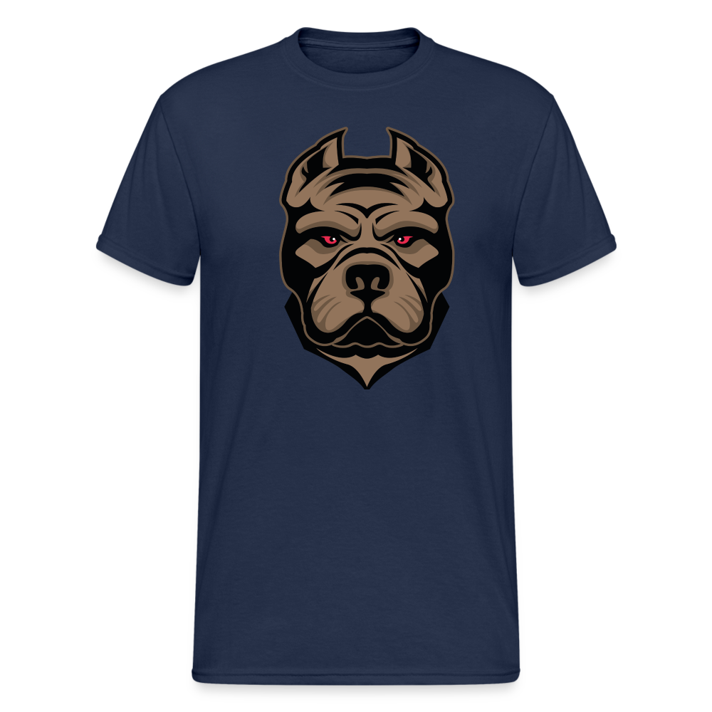 SSW1592 Männer Tshirt Hund 1 - Navy