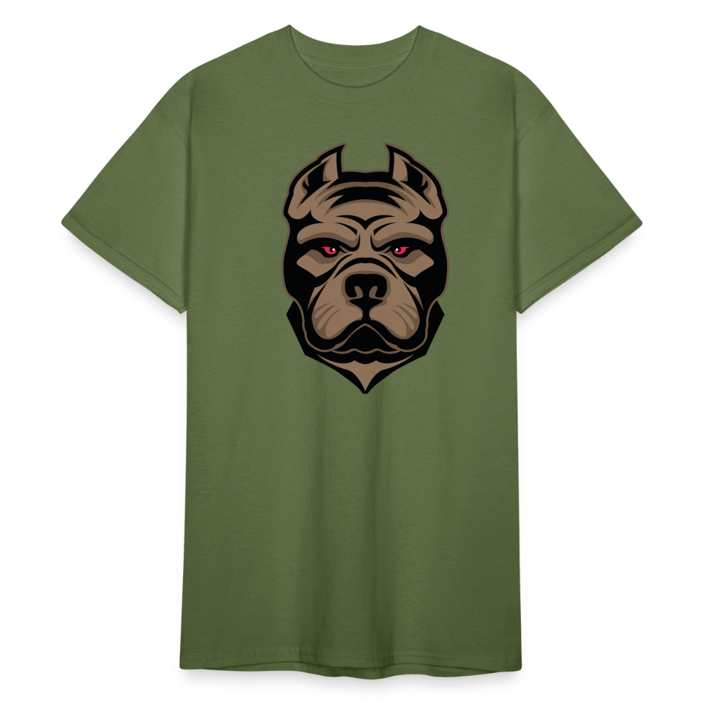 SSW1592 Männer Tshirt Hund 1 - Militärgrün