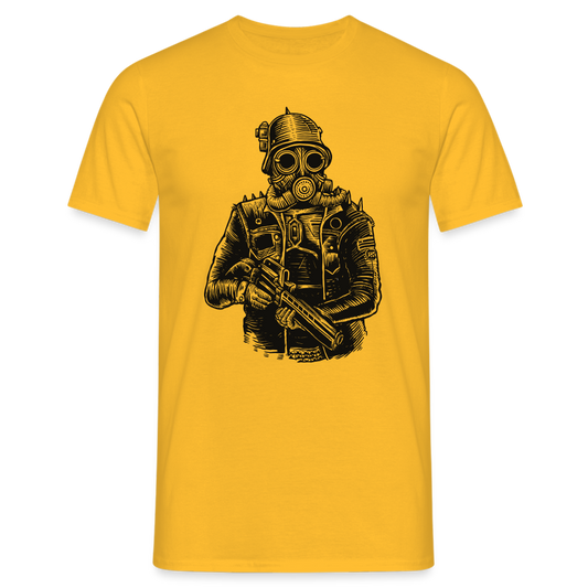 SSW1599 Tshirt Steampunk Soldier - Gelb