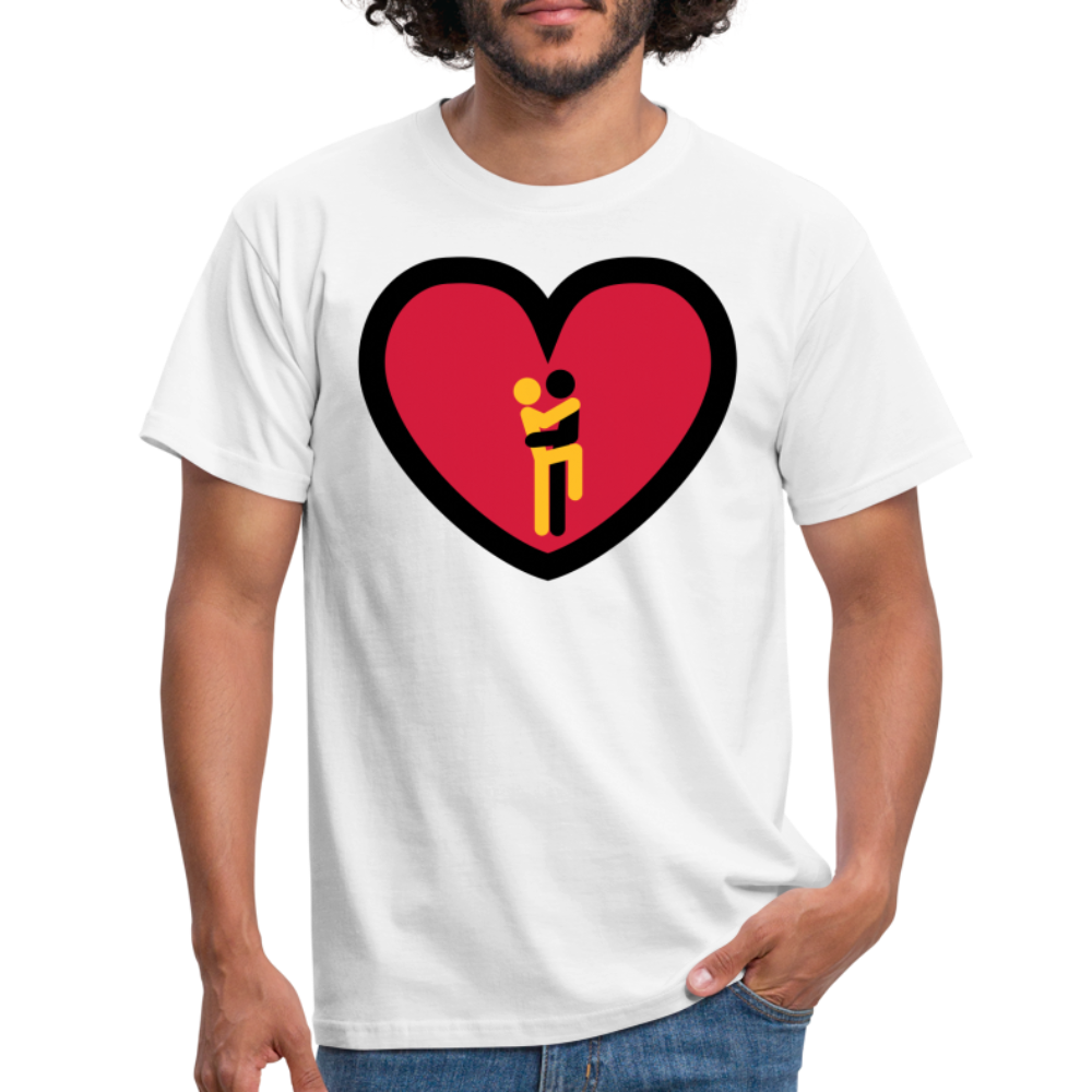 SSW1620 Tshirt Liebe mit Herz - weiß