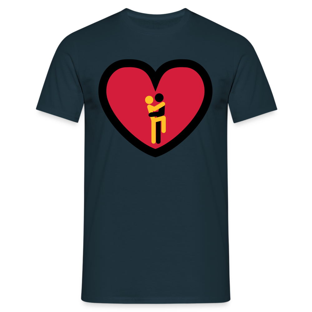 SSW1620 Tshirt Liebe mit Herz - Navy
