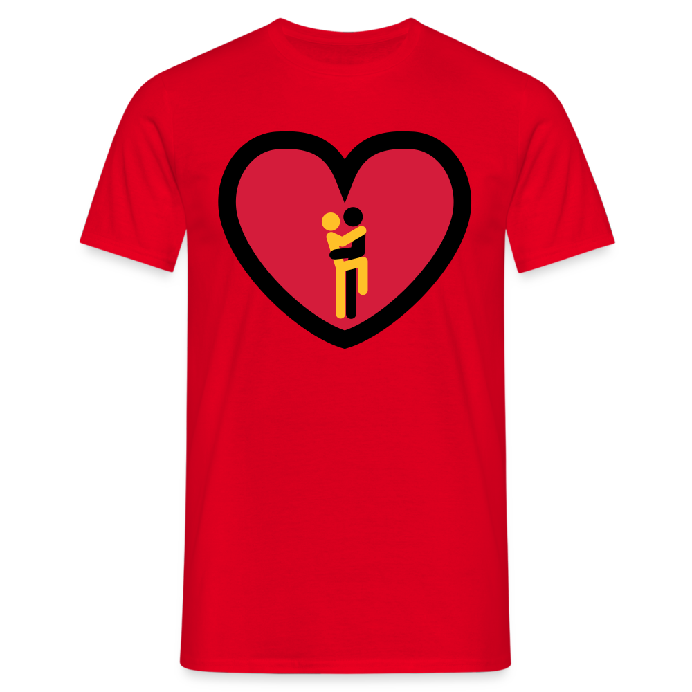 SSW1620 Tshirt Liebe mit Herz - Rot