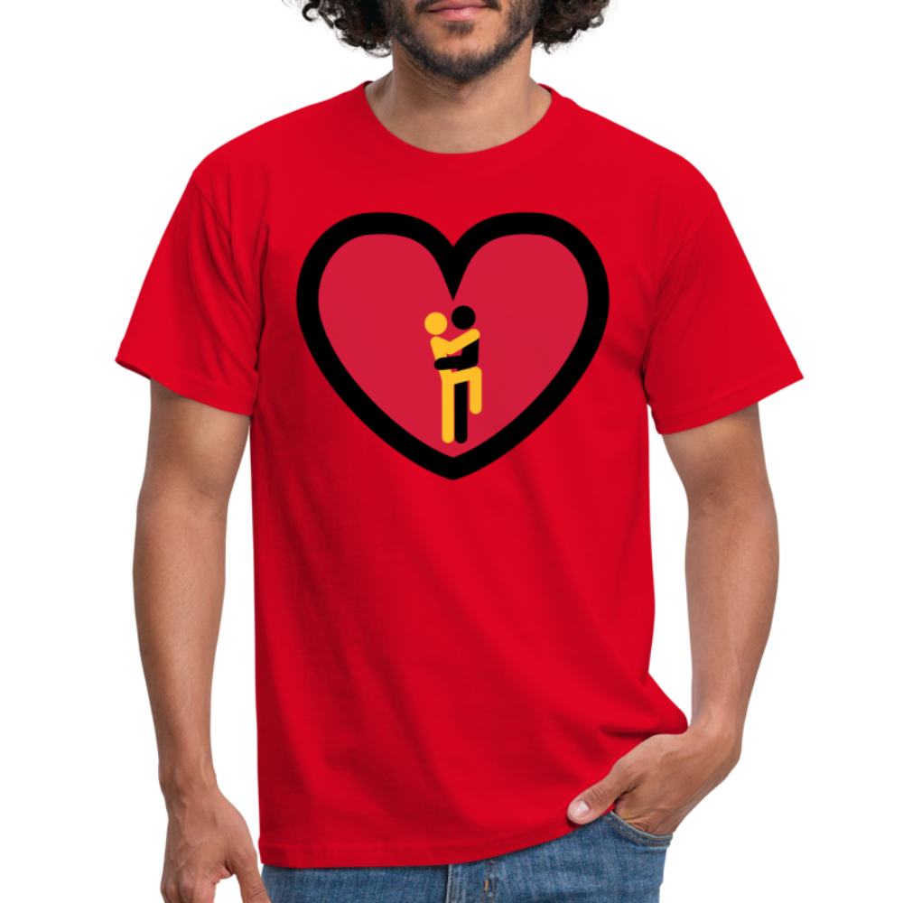 SSW1620 Tshirt Liebe mit Herz - Rot