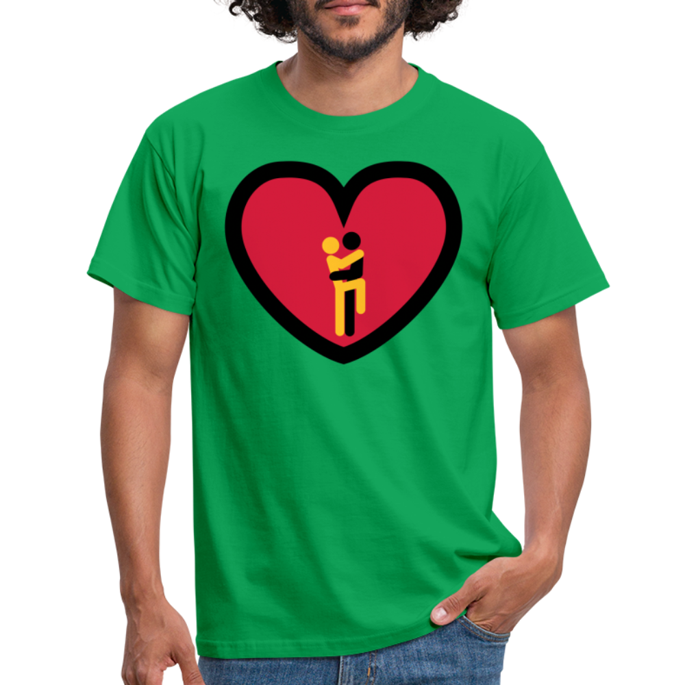 SSW1620 Tshirt Liebe mit Herz - Kelly Green