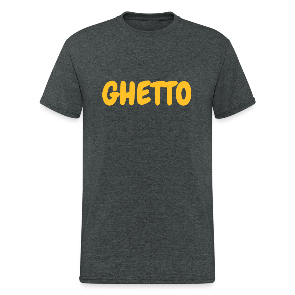 SSW1643 Tshirt GHETTO - Dunkelgrau meliert