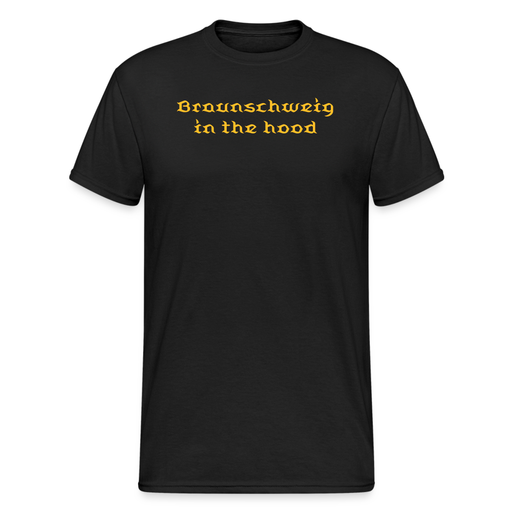 SSW1644 Tshirt Braunschweig in the hood - Schwarz