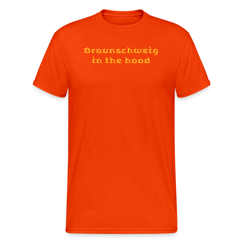 SSW1644 Tshirt Braunschweig in the hood - kräftig Orange