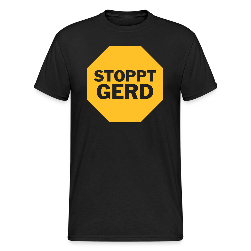 SSW1653 Tshirt STOPPT GERD - Schwarz
