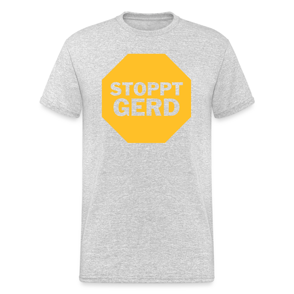 SSW1653 Tshirt STOPPT GERD - Grau meliert