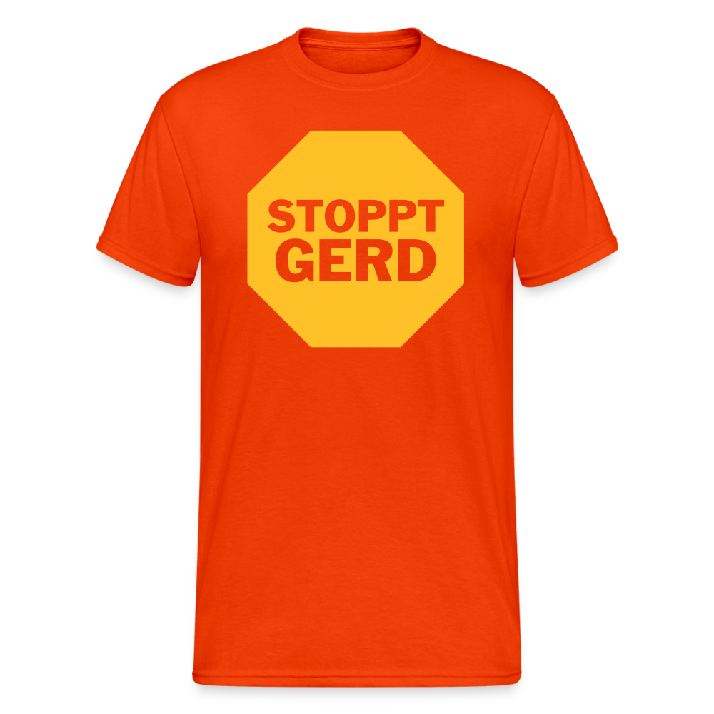 SSW1653 Tshirt STOPPT GERD - kräftig Orange