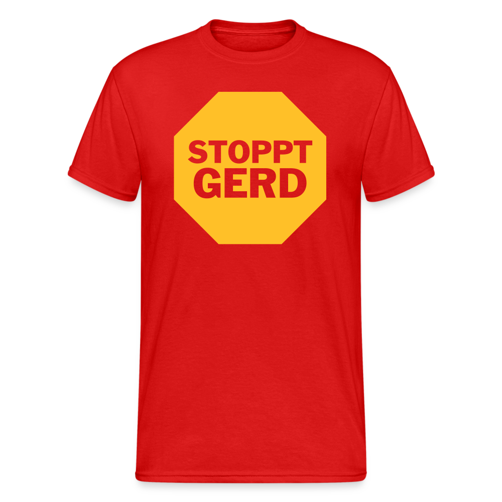 SSW1653 Tshirt STOPPT GERD - Rot