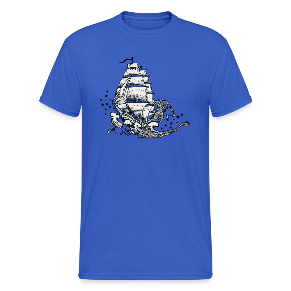 SSW1654 Tshirt sailing ship - Königsblau