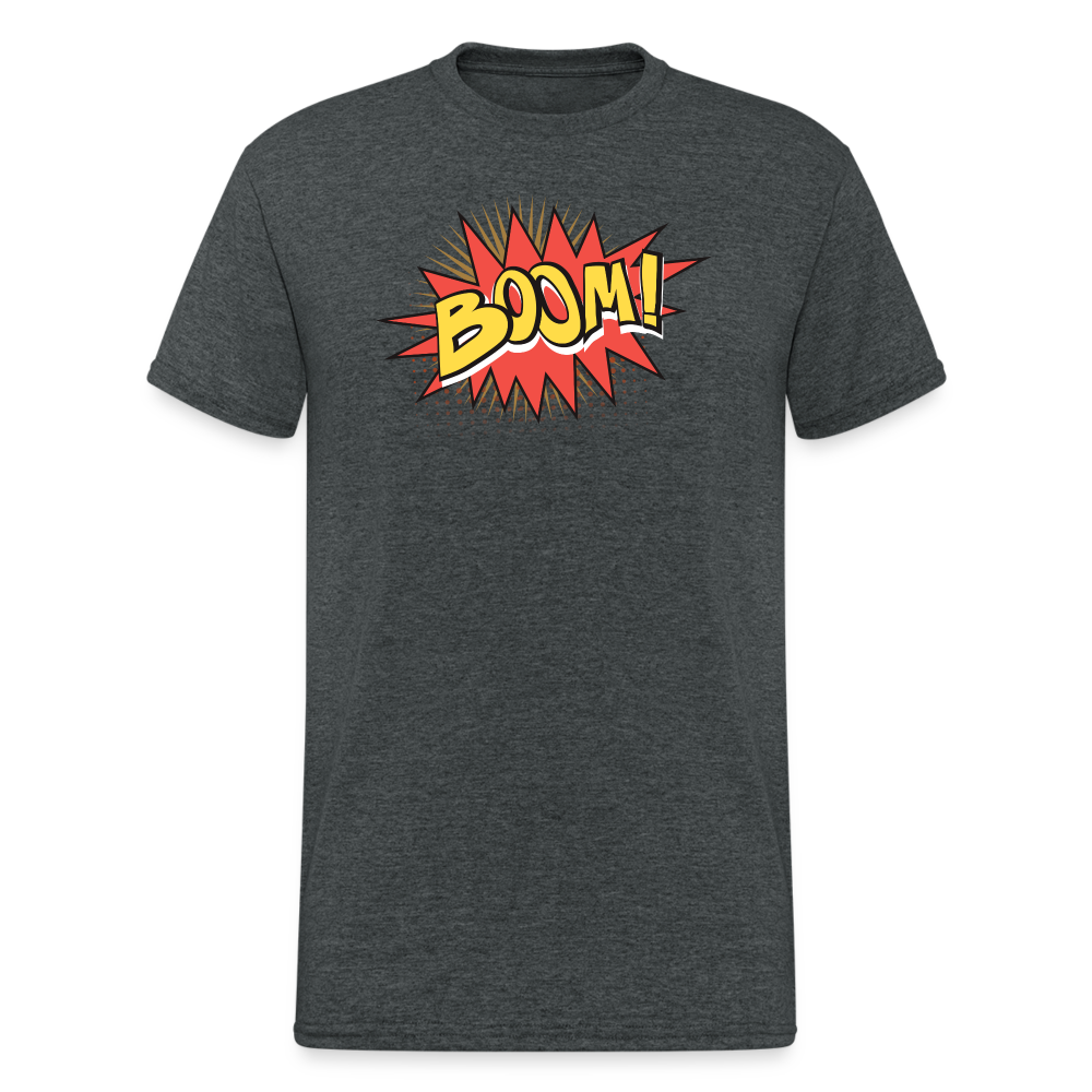 SSW1687 Tshirt Boom - Dunkelgrau meliert