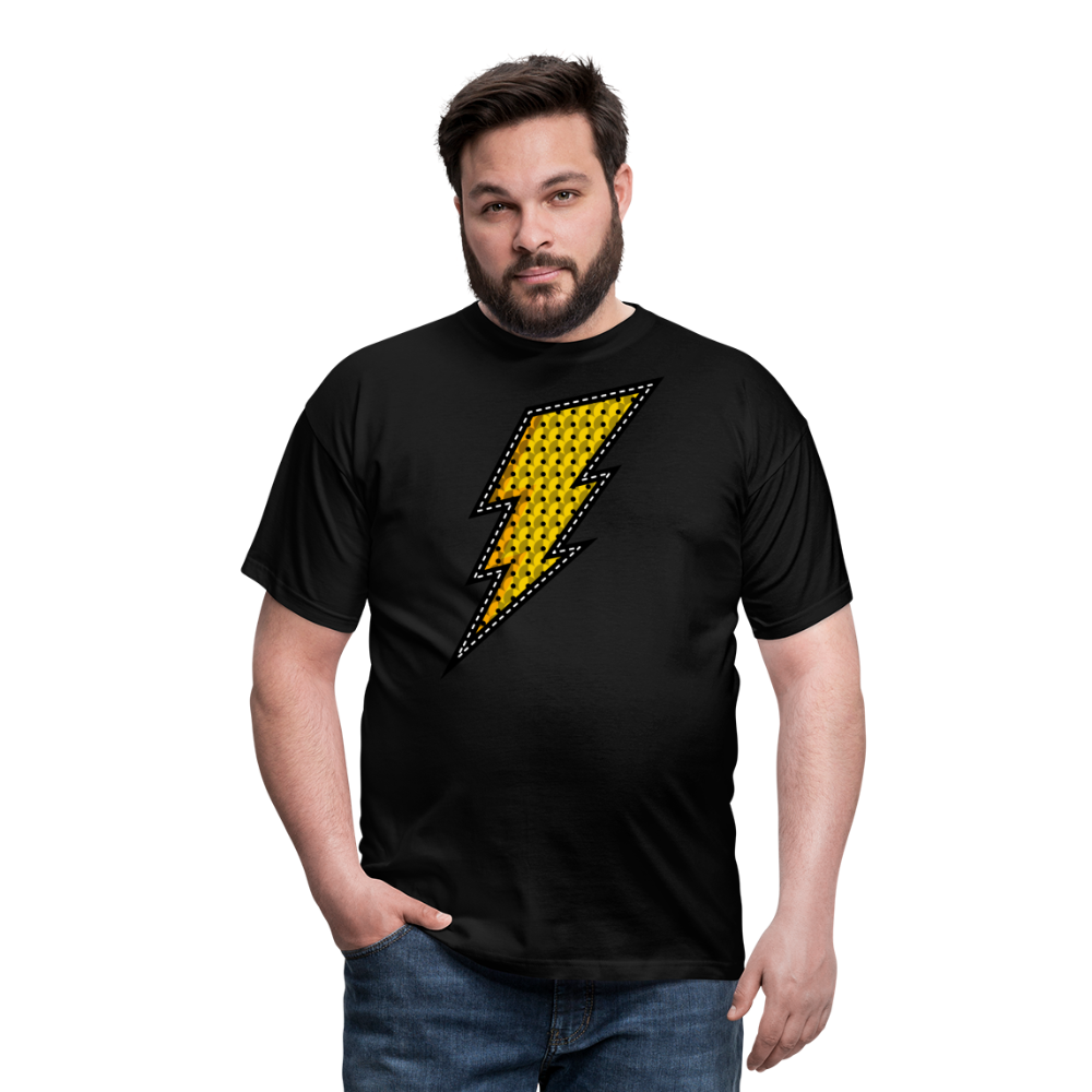 SSW1692 Tshirt Flash-Flitter - Schwarz