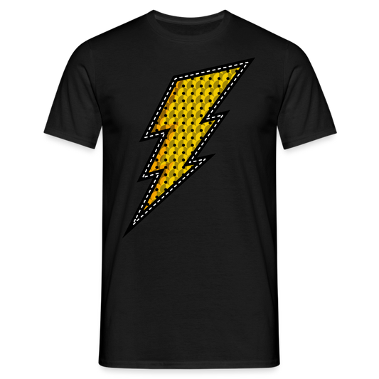 SSW1692 Tshirt Flash-Flitter - Schwarz