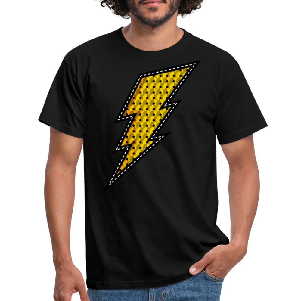 SSW1692 Tshirt Flash-Flitter - Schwarz