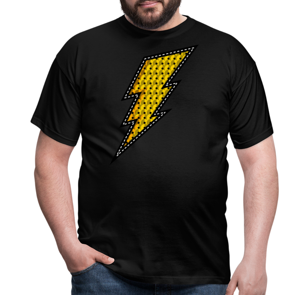 SSW1692 Tshirt Flash-Flitter - Schwarz