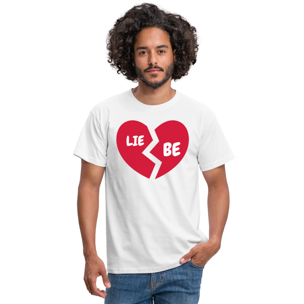 SSW1693 Tshirt Herz Liebe - weiß