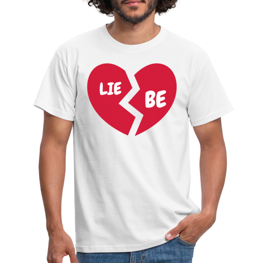 SSW1693 Tshirt Herz Liebe - weiß