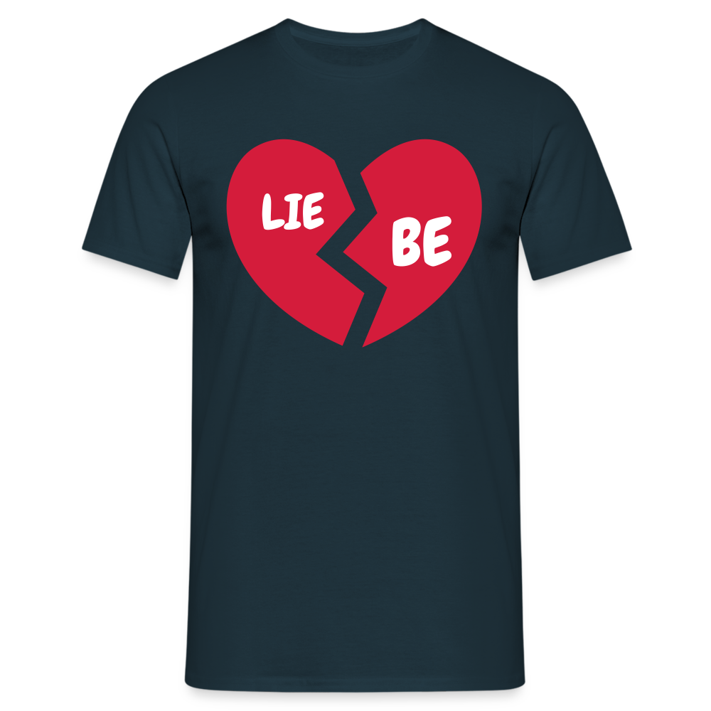 SSW1693 Tshirt Herz Liebe - Navy