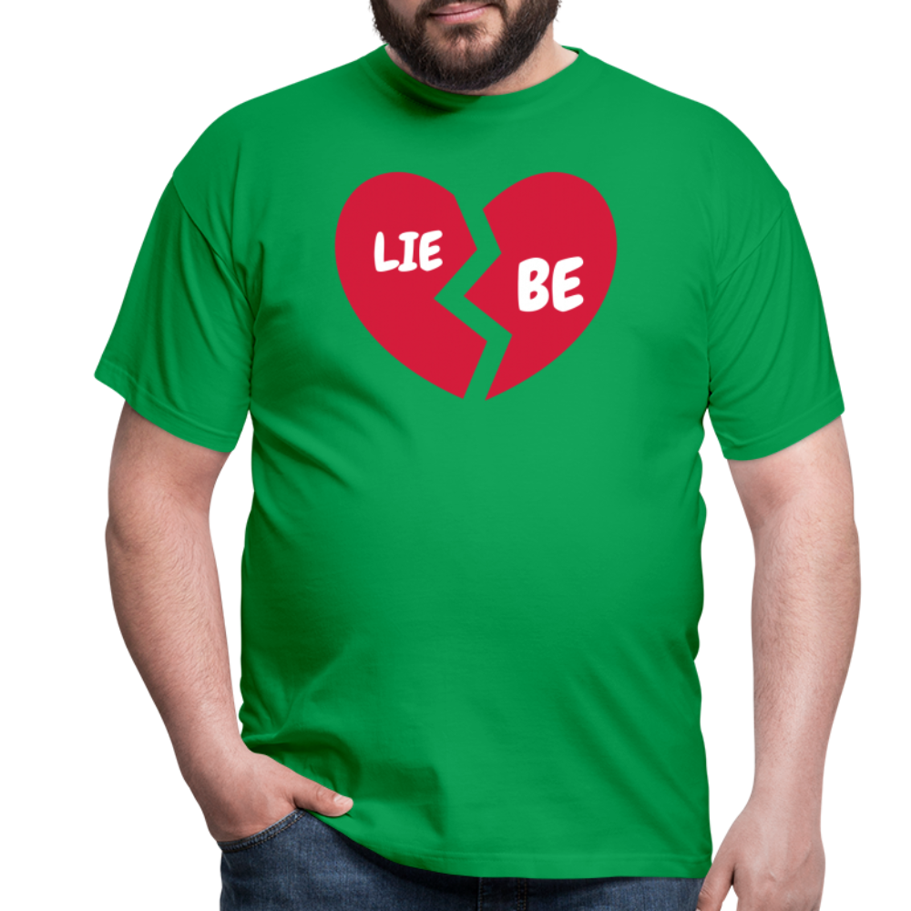 SSW1693 Tshirt Herz Liebe - Kelly Green