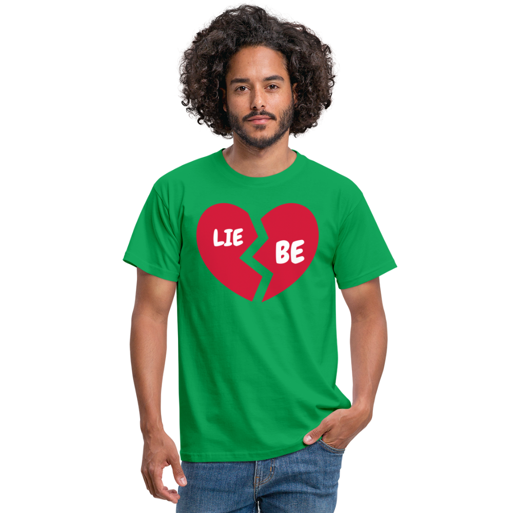 SSW1693 Tshirt Herz Liebe - Kelly Green