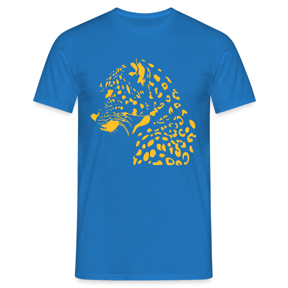 SSW1694 Tshirt Leopard - Royalblau