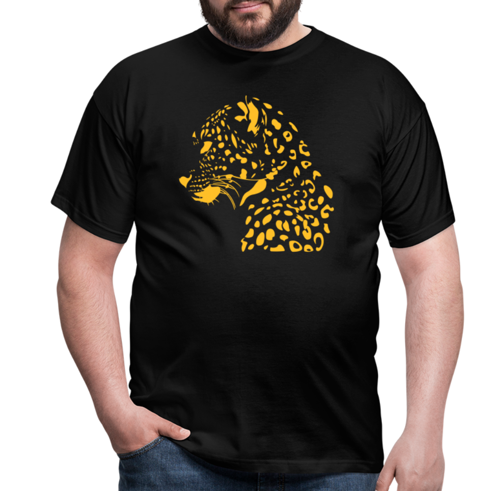 SSW1694 Tshirt Leopard - Schwarz