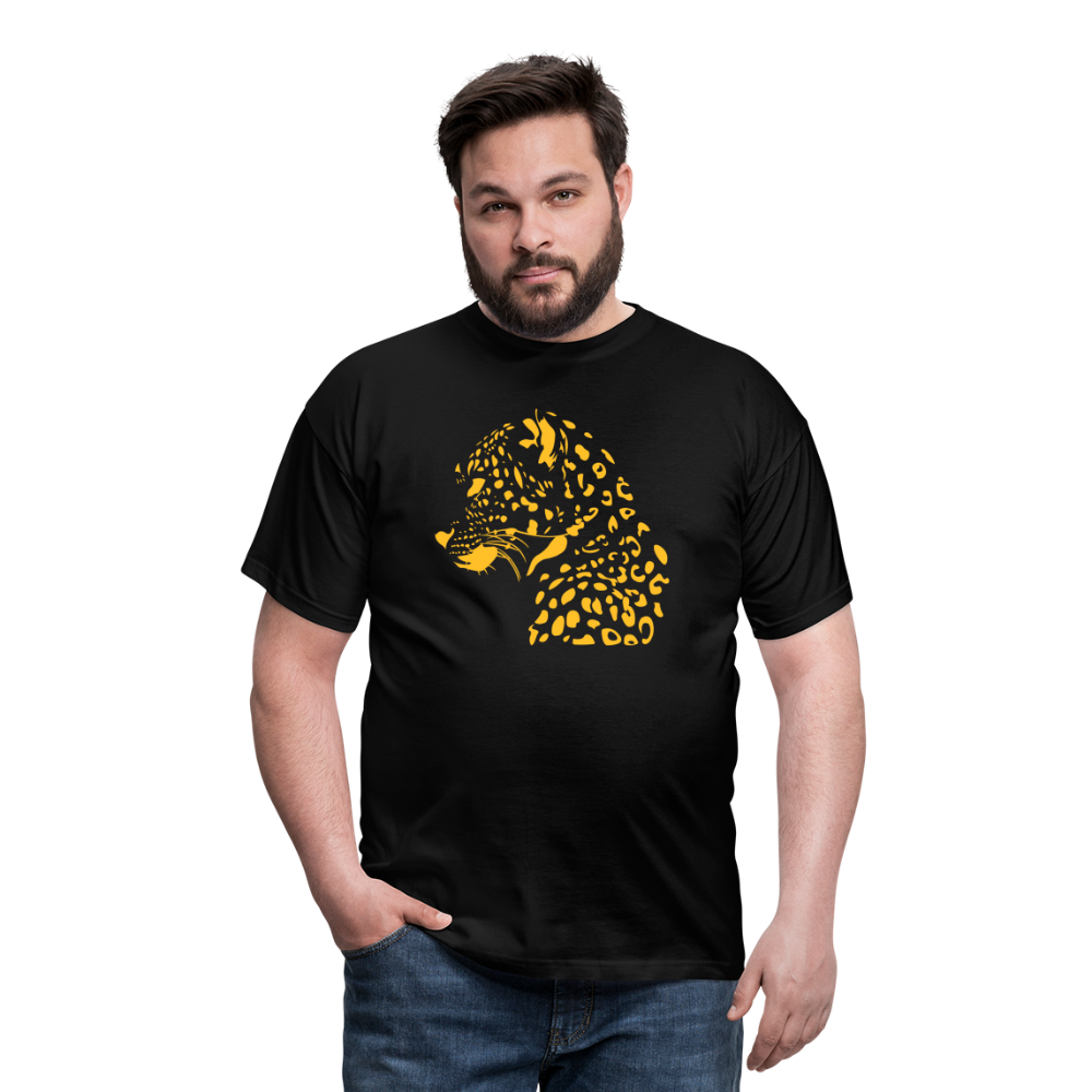 SSW1694 Tshirt Leopard - Schwarz