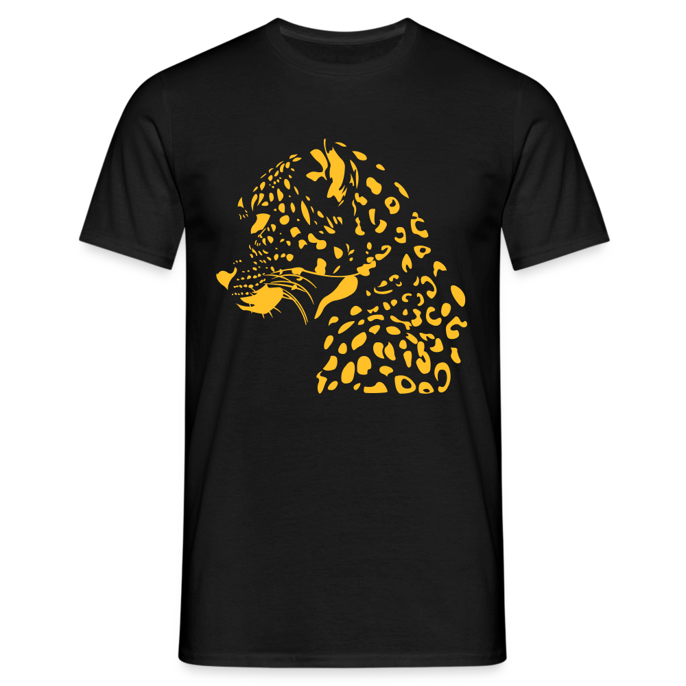 SSW1694 Tshirt Leopard - Schwarz