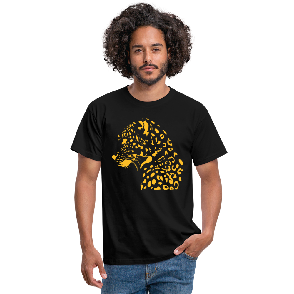 SSW1694 Tshirt Leopard - Schwarz