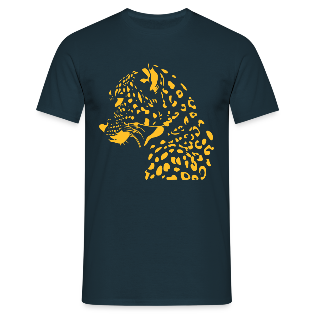 SSW1694 Tshirt Leopard - Navy