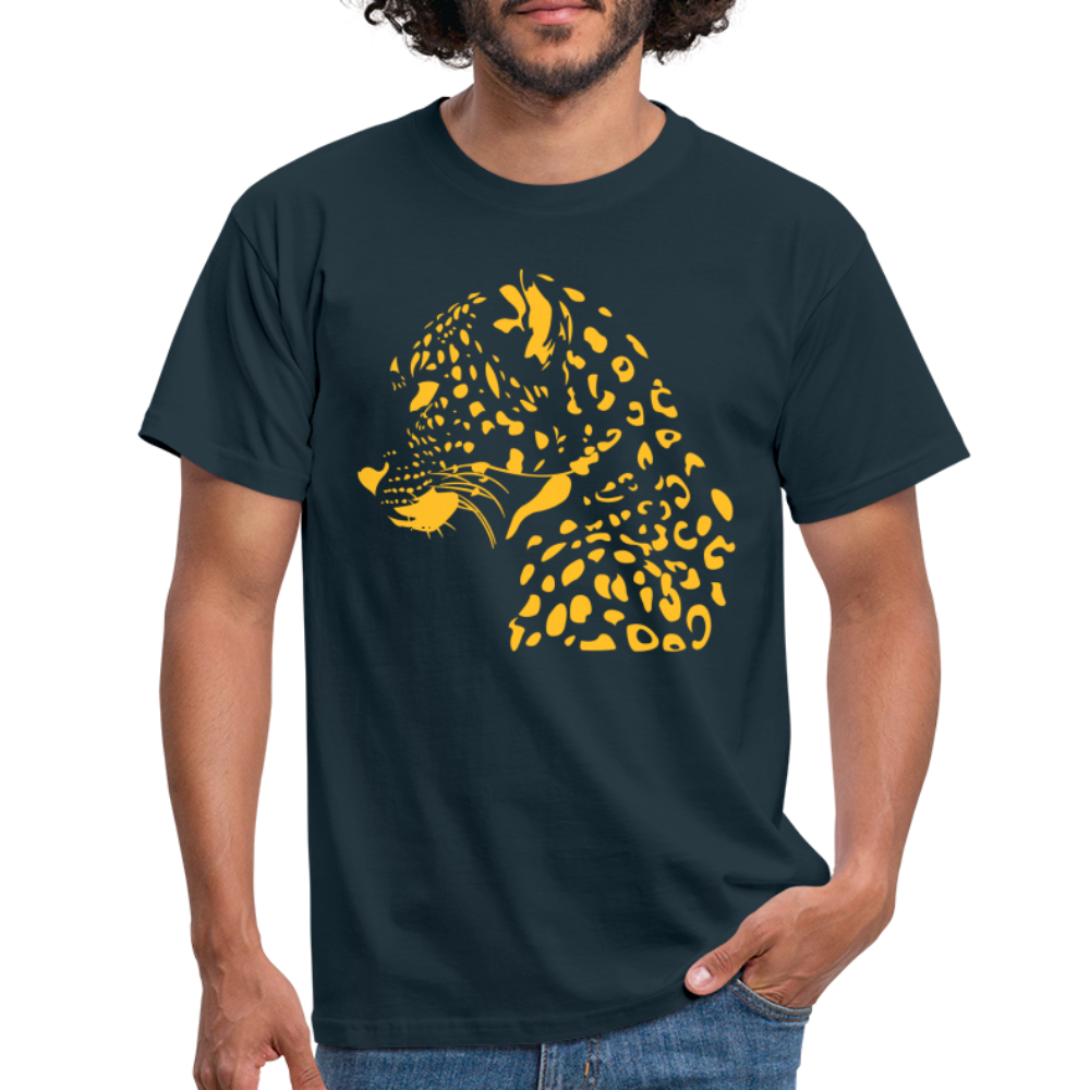 SSW1694 Tshirt Leopard - Navy